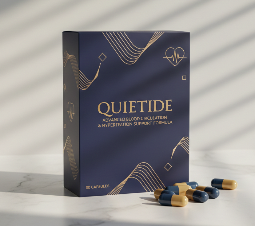 QUIETIDE kapszulák doboza - 30 kapszula természetes szív-érrendszeri támogatáshoz